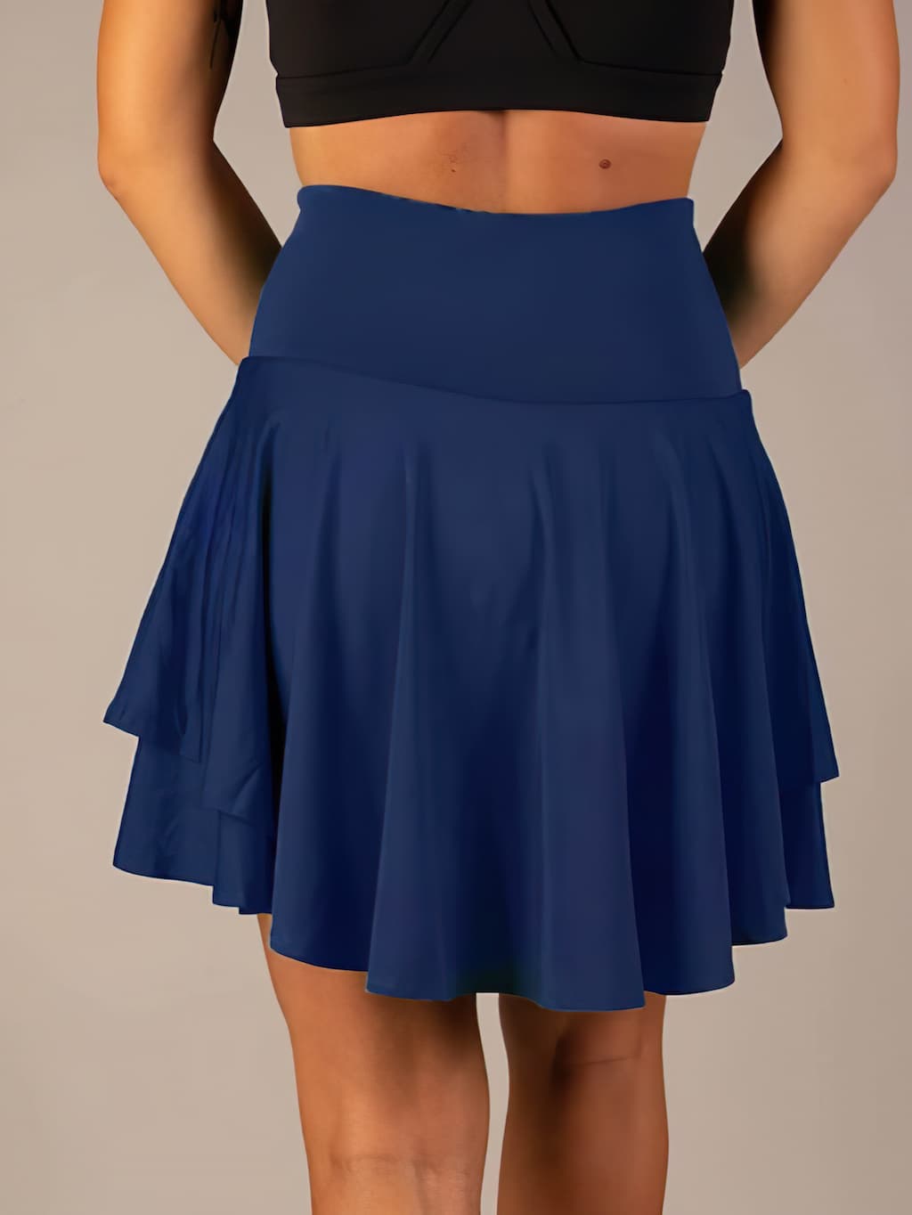 Jupe-Short de Tennis Taille Haute à Volants – vue 2